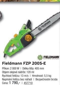 Elektrická řetězová pila Fieldmann FZP2005-E