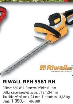 Nůžky na živý plot Riwall REH 5561 RH
