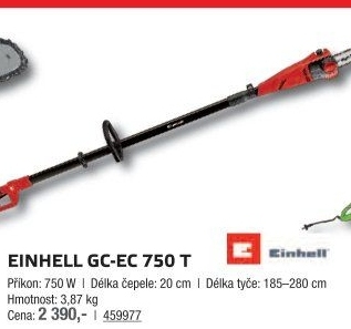 Prořezávač elektrický Einhell GC-EC 750 T