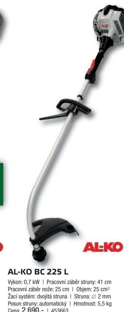 Benzínový vyžínač Al - Ko BC 225 L
