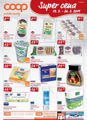 akční leták COOP 13.3.2019-19.3.2019