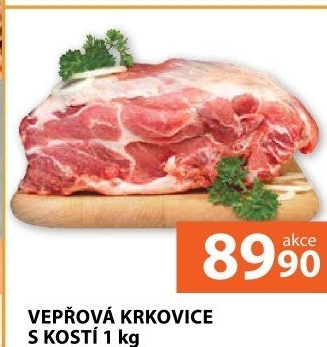 Vepřová krkovice s kostí