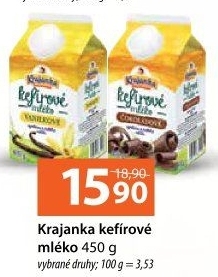 Kefírové mléko ochucené Krajanka