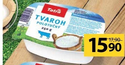 Tvaroh polotučný 3,5% Tatra