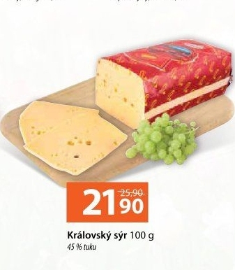Sýr královský 45%