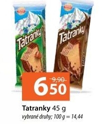 Oplatky Tatranky Sedita