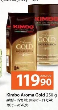 Mletá káva Aroma Gold Kimbo