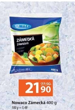 Zámecká zeleninová směs mražená Nowaco