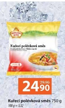 Směs kuřecí polévková mražená Vodňanské kuře