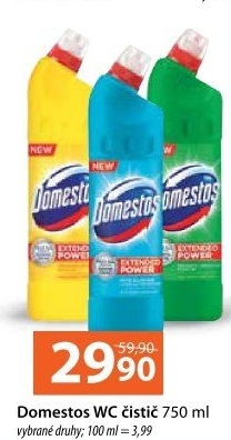 Čistič WC gelový Domestos