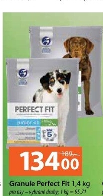 Granule pro psy Perfect Fit