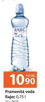 Přírodní voda Rajec