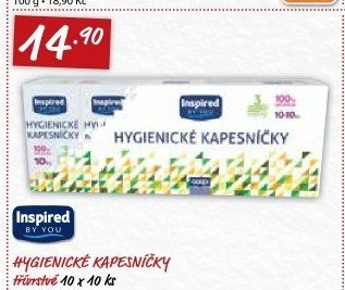 Papírové kapesníčky 3vrstvé Inspired By You