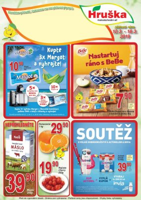 akční leták Hruška 12.3.2019-18.3.2019