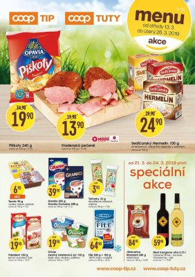akční leták COOP 13.3.2019-26.3.2019
