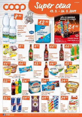 akční leták COOP 13.3.2019-26.3.2019
