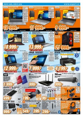 akční leták Expert elektro 14.3.2019-22.3.2019