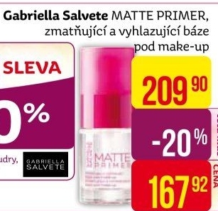 Zmatňující báze Matte Primer Gabriella Salvete