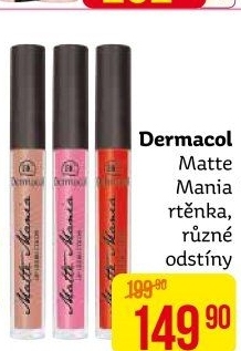 Rtěnka Matte Mania Dermacol