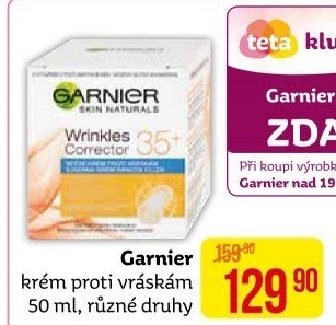 Krém pleťový proti vráskám Garnier