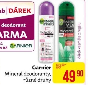 Deodoranty Garnier