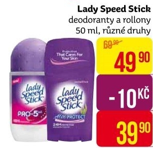 Deodoranty Speed Stick