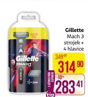 Holicí strojek pánský Gillette Mach 3