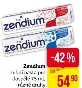 Pasta na zuby Zendium