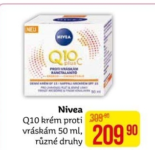 Krém pleťový proti vráskám Q10 Nivea