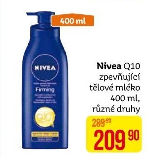 Tělová mléka Nivea