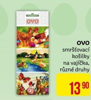Smršťovací košilky na vajíčka OVO