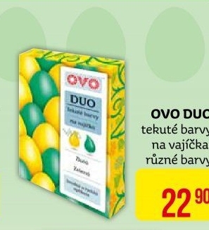 Tekutá barva na vajíčka Duo OVO