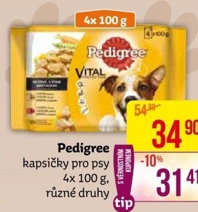 Kapsičky pro psy Pedigree
