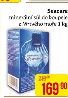 Sůl do koupele Seacare