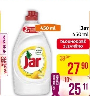 Prostředek na nádobí Jar