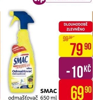 Odmašťovač Smac Express