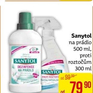 Dezinfekční čistič na prádlo Sanytol