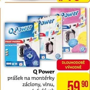 Prací prášek na montérky Q Power
