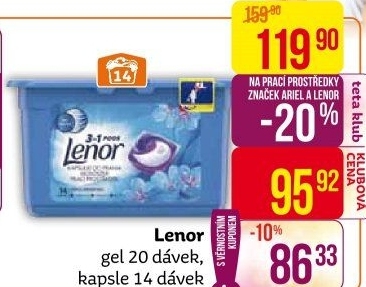 Prací gel Lenor