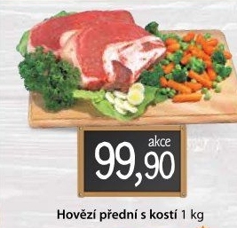 Hovězí přední s kostí