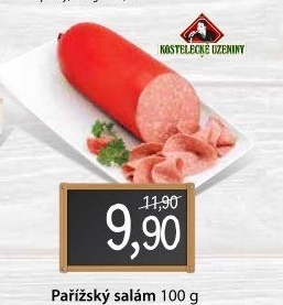 Salám pařížský Kostelecké uzeniny