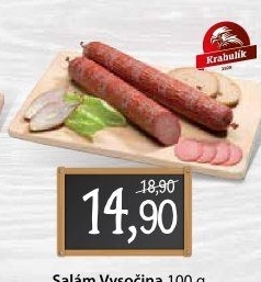 Salám Vysočina Krahulík