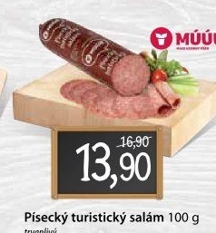 Salám turistický Maso uzeniny Písek