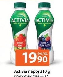 Jogurtový nápoj Activia Danone