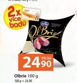 Měkký zrající sýr s plísní OlBrie Olma