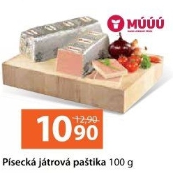 Paštika játrová písecká Maso uzeniny Písek