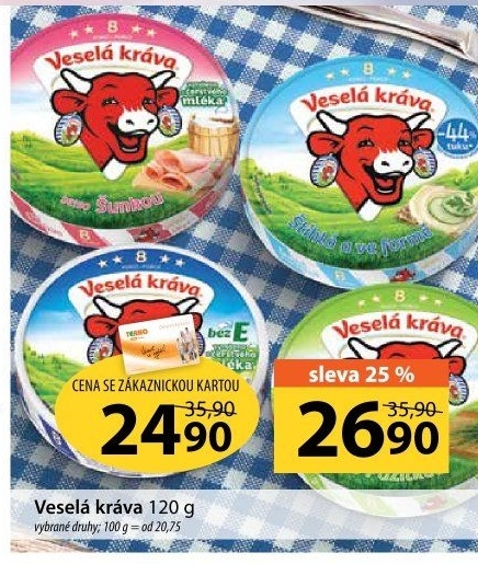 Sýr tavený Veselá kráva