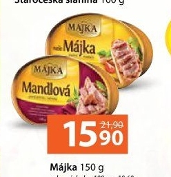 Paštiky Májka
