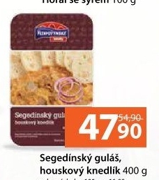 Segedínský guláš s houskovým knedlíkem Vltavotýnské lahůdky
