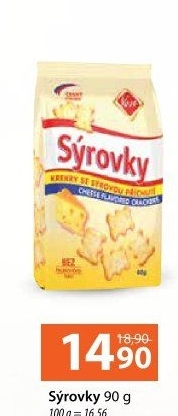 Krekry Sýrovky Vest